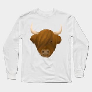 Highland Cow Long Sleeve T-Shirt